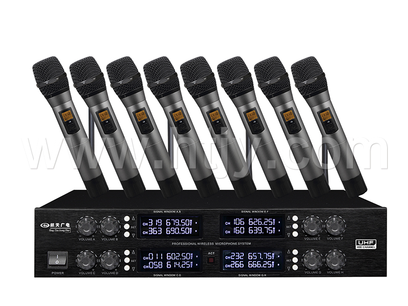 一拖八无线聚会麦克风  HT-8188